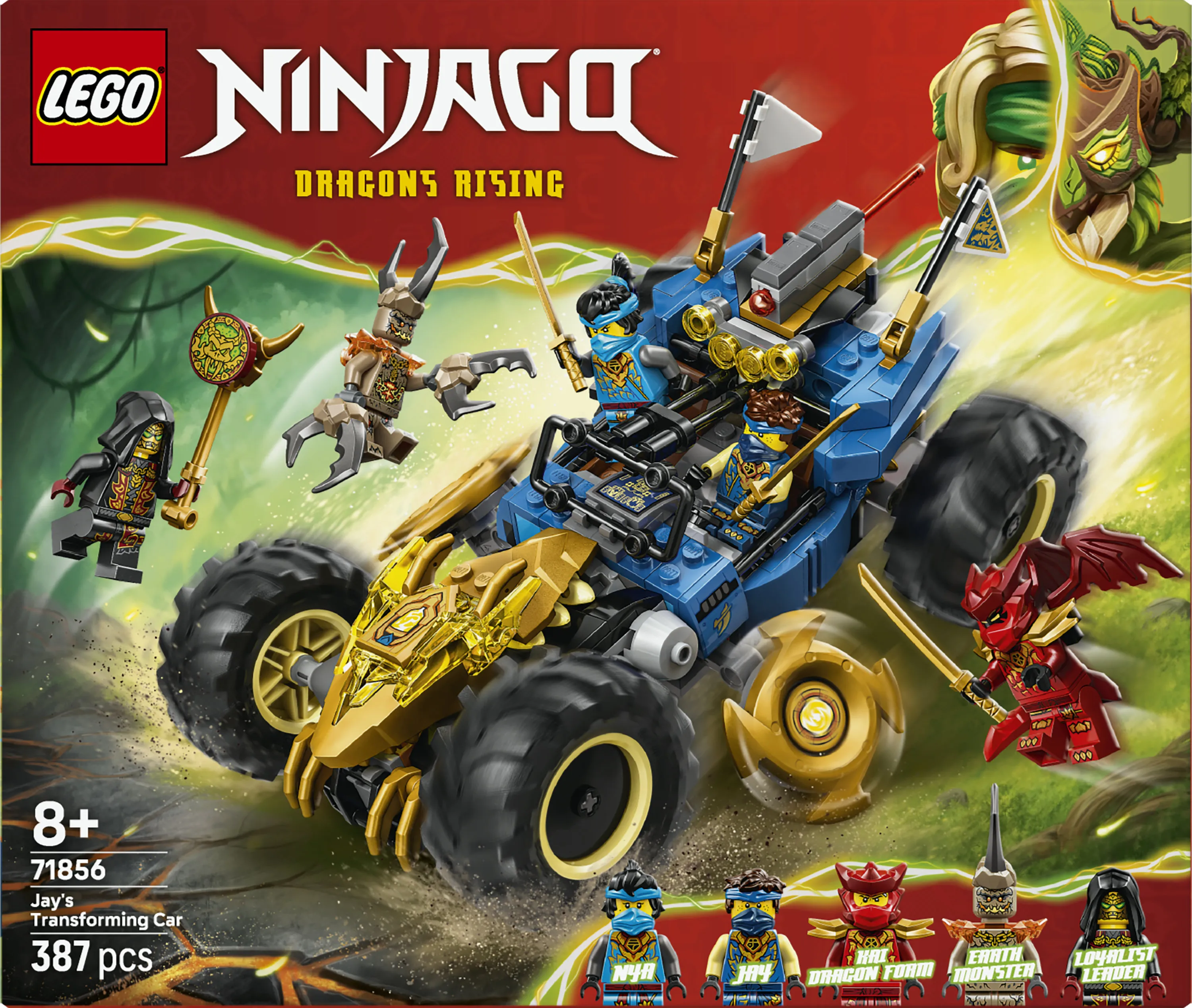 LEGO NINJAGO Jays transformerbara bil 71856