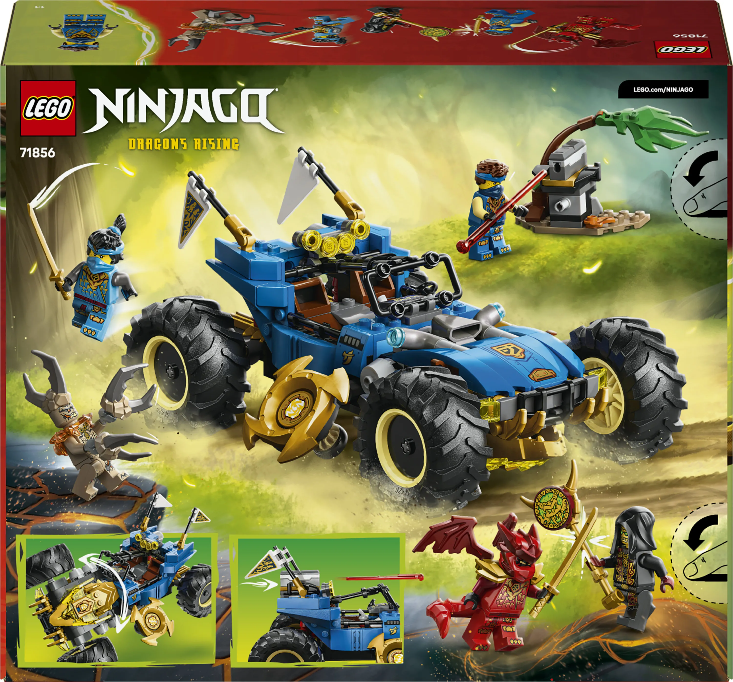 LEGO NINJAGO Jays transformerbara bil 71856