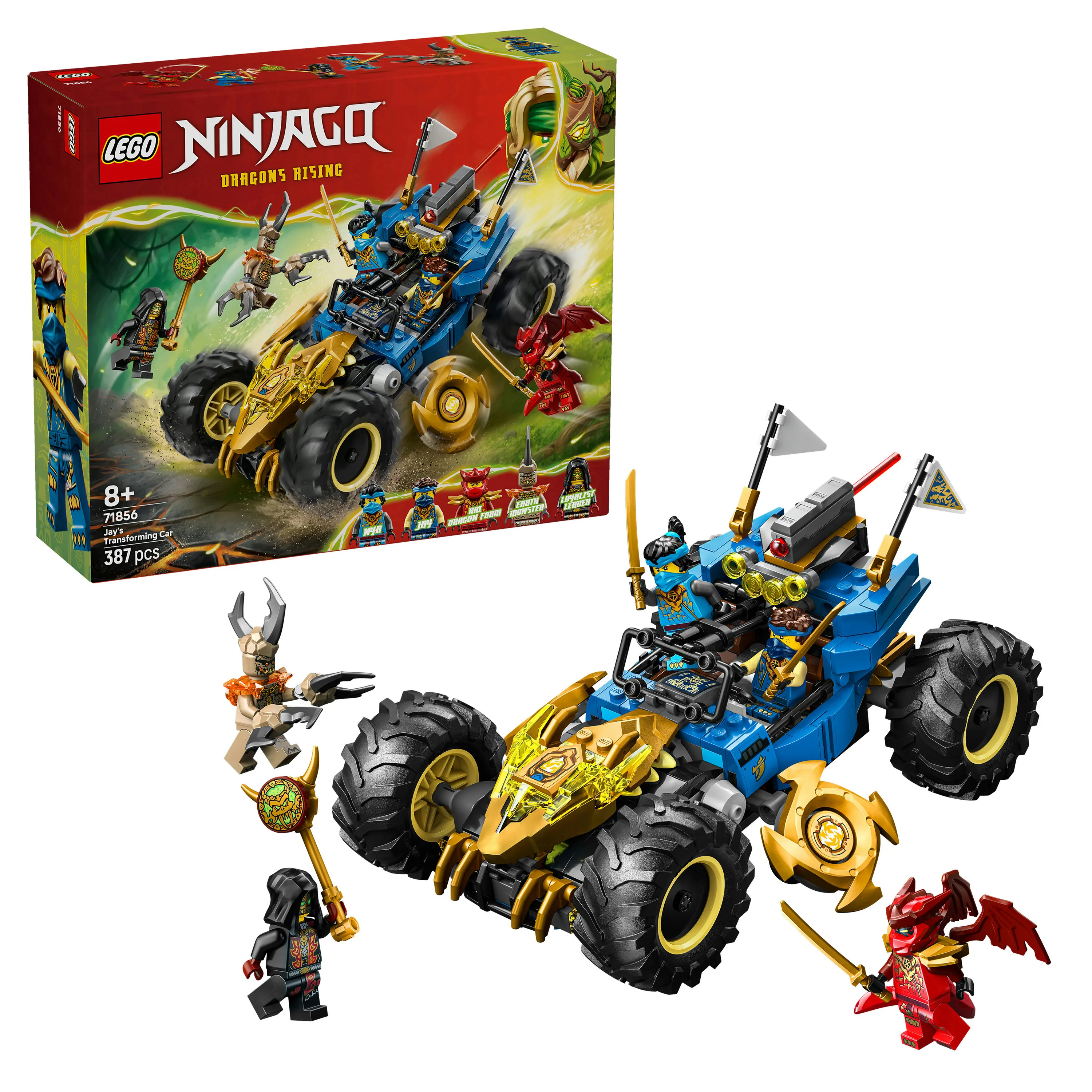 LEGO NINJAGO Jays transformerbara bil 71856
