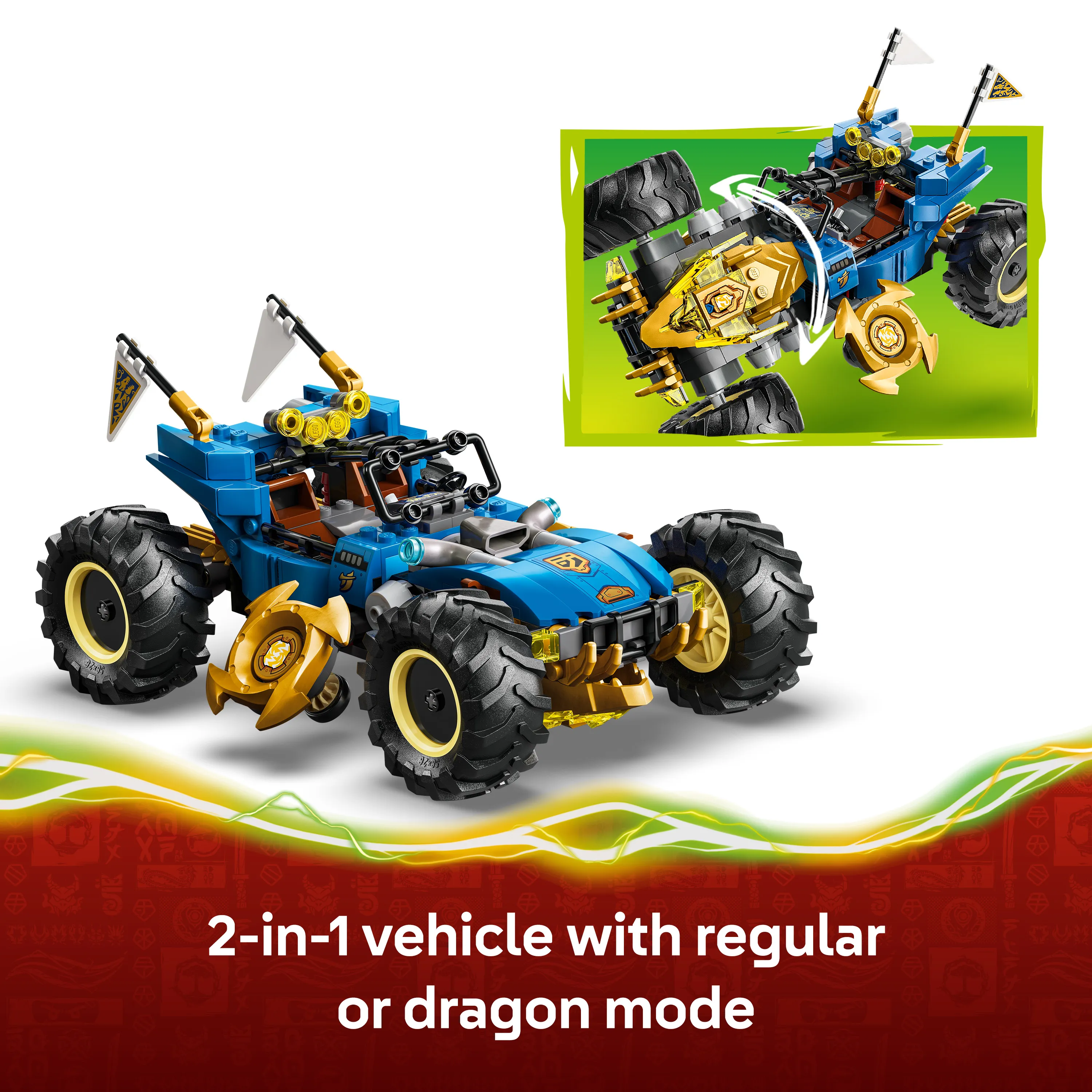 LEGO NINJAGO Jays transformerbara bil 71856