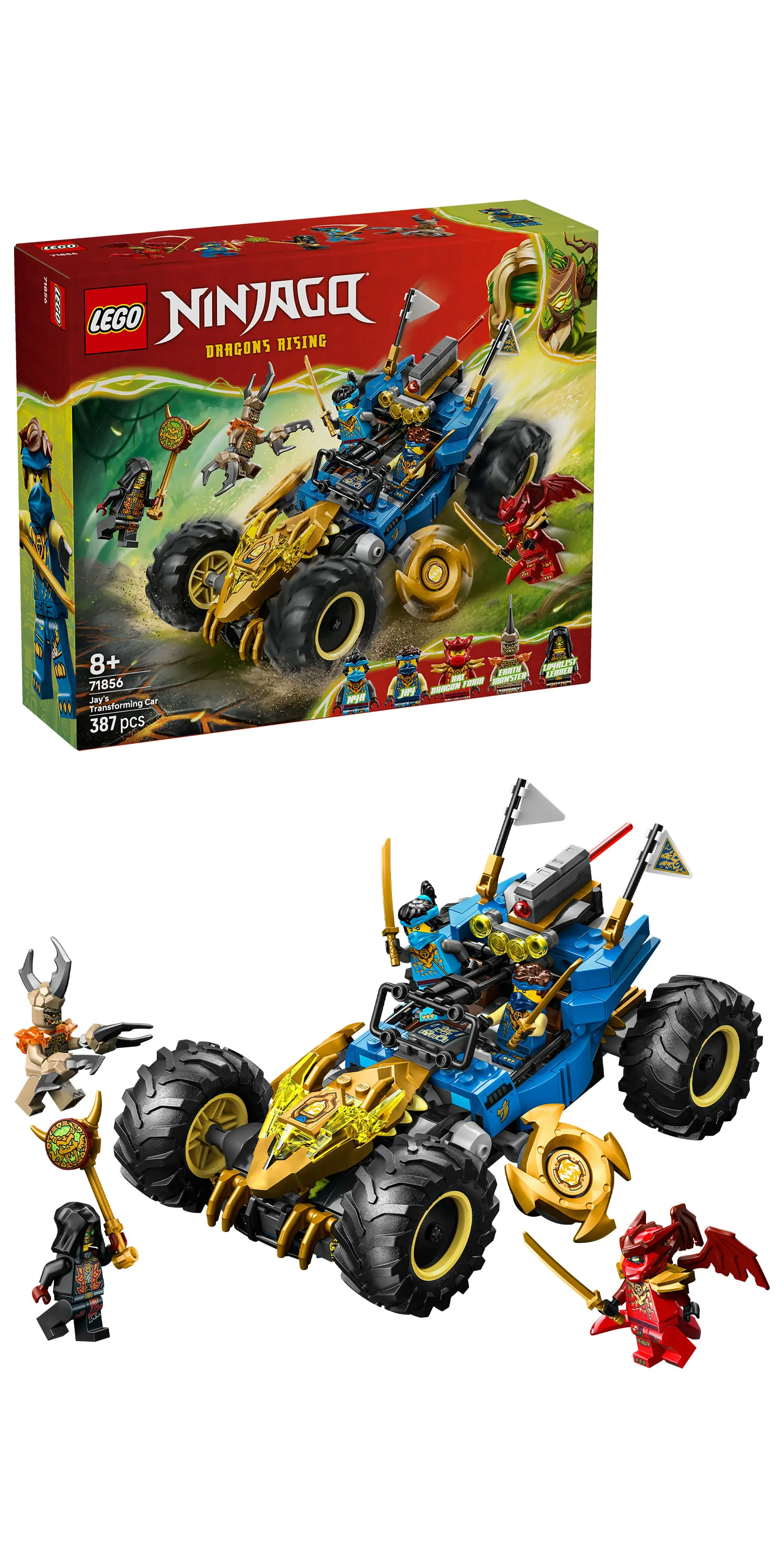 LEGO NINJAGO Jays transformerbara bil 71856