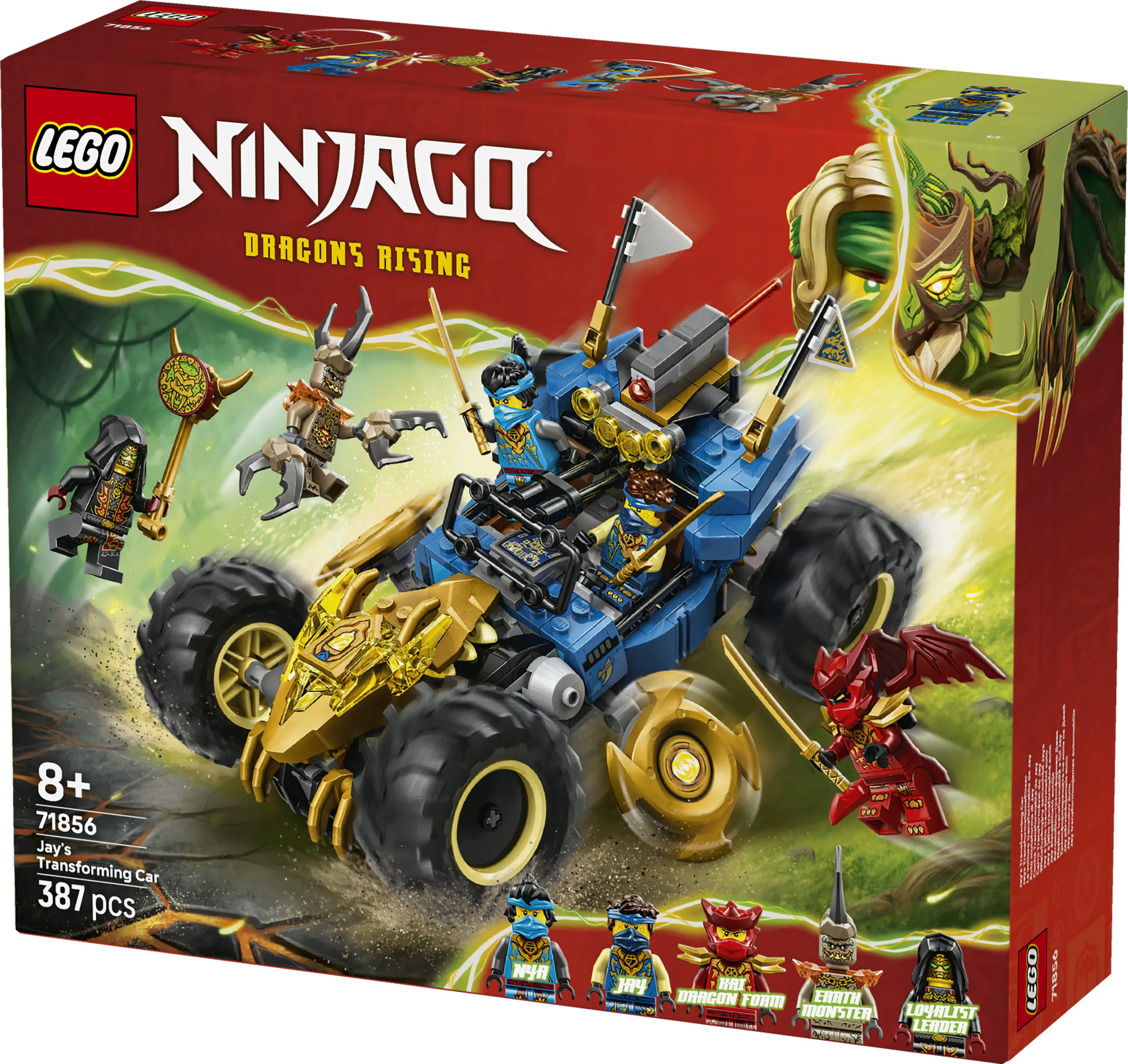 LEGO NINJAGO Jays transformerbara bil 71856