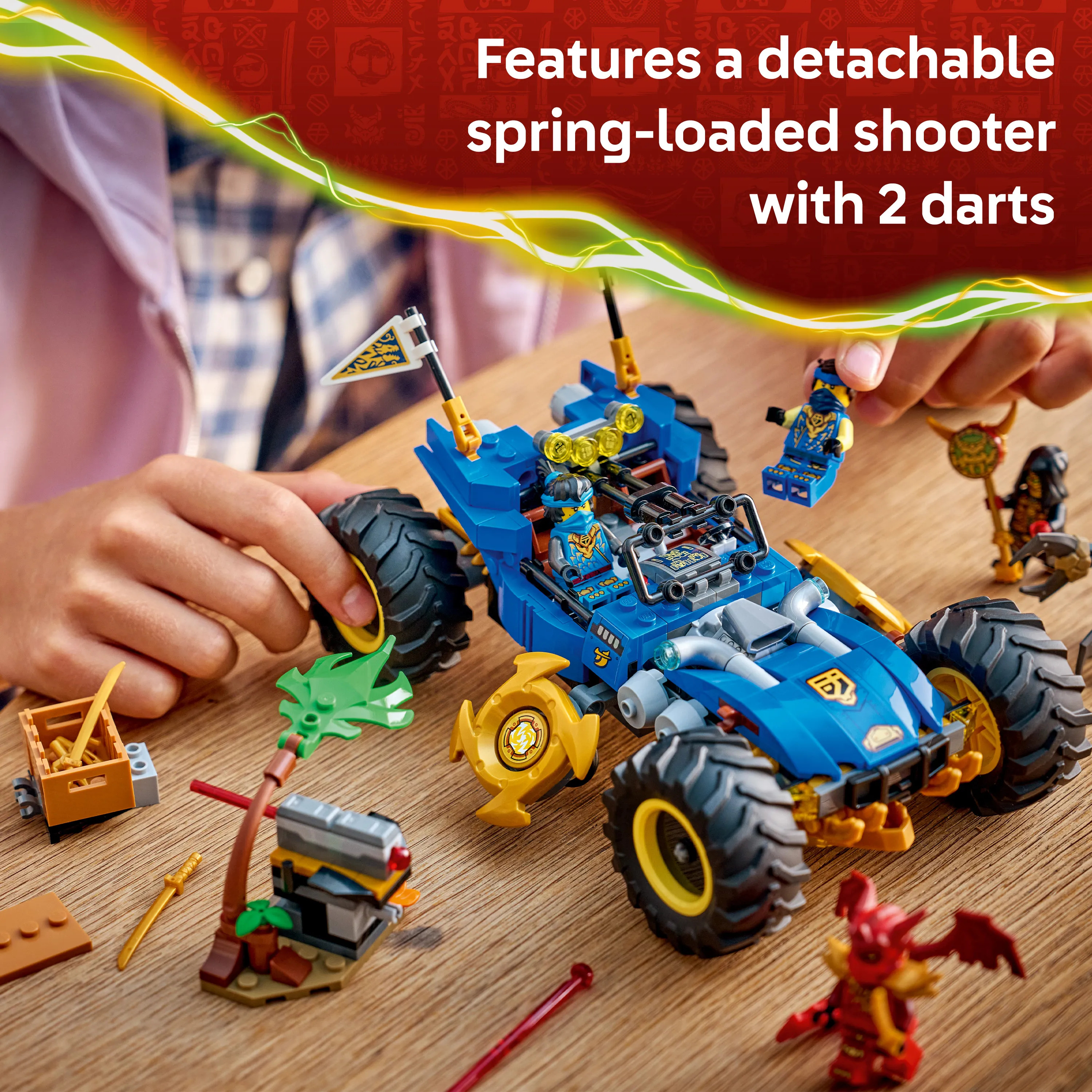 LEGO NINJAGO Jays transformerbara bil 71856