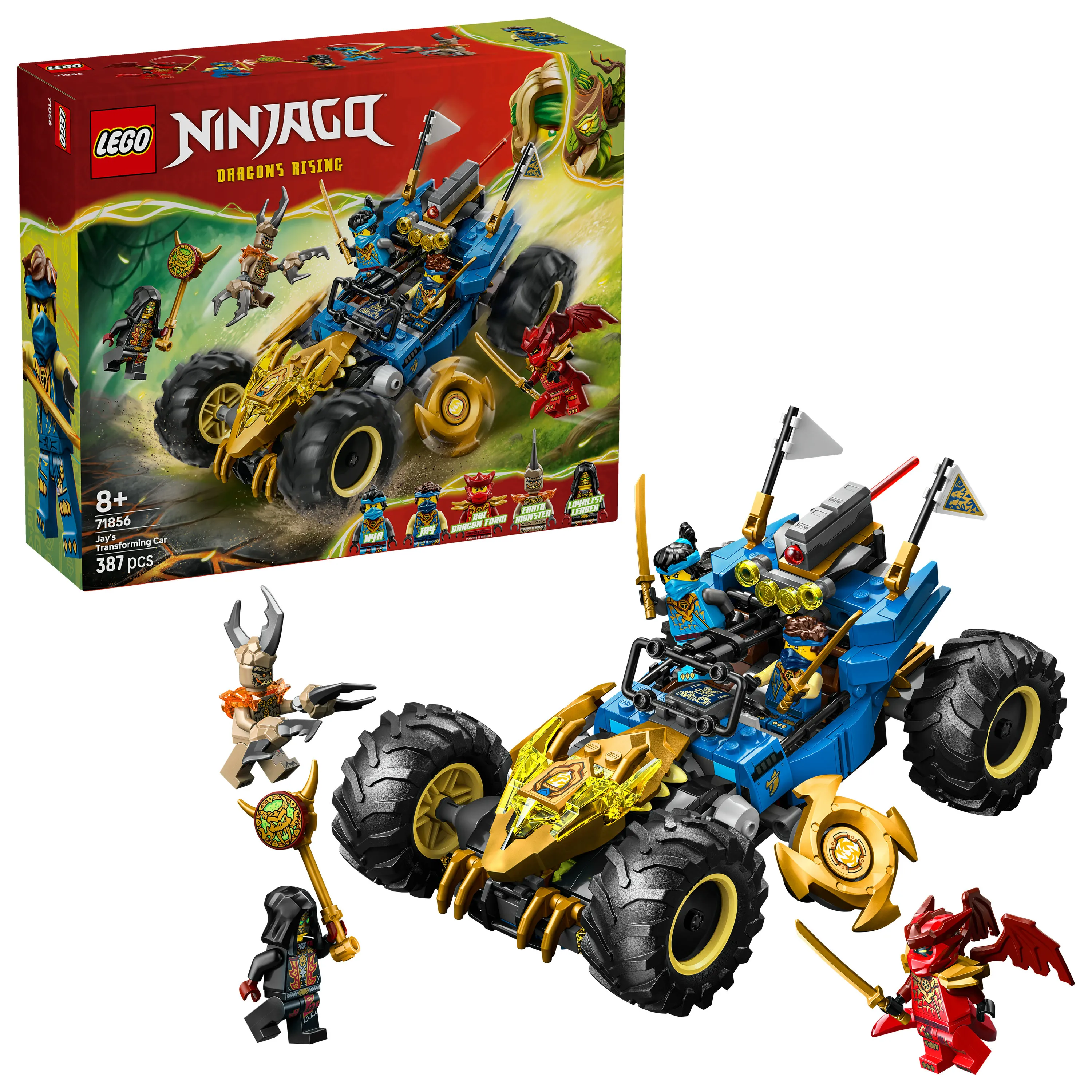 LEGO NINJAGO Jays transformerbara bil 71856