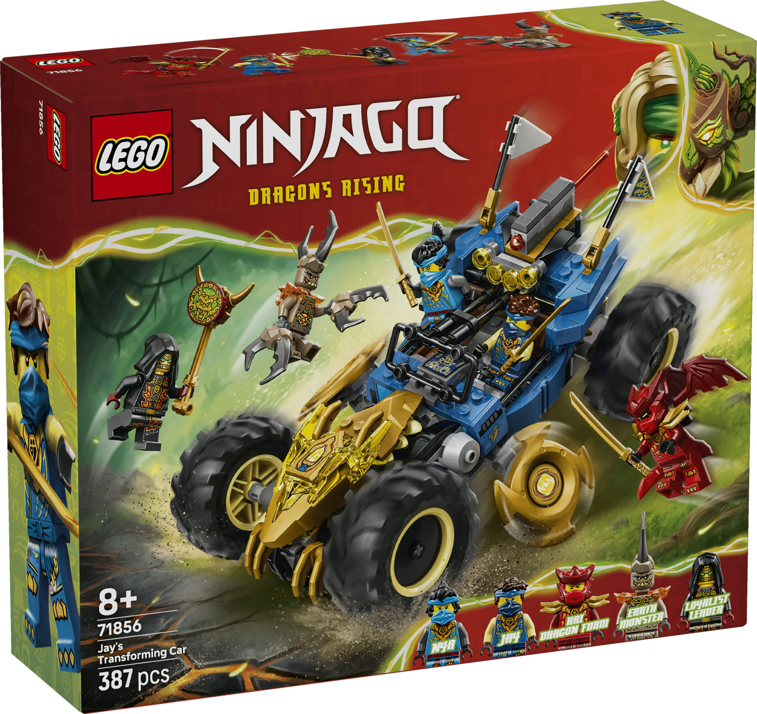 LEGO NINJAGO Jays transformerbara bil 71856