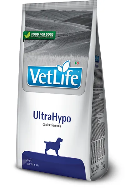 Farmina Vet Life UltraHypo Canine, Dry food for dogs, Adult, 2kg