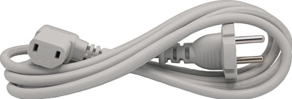 Roborock power cord dock white