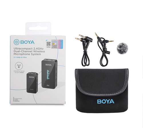 Boya XM6 mini -wireless microphone