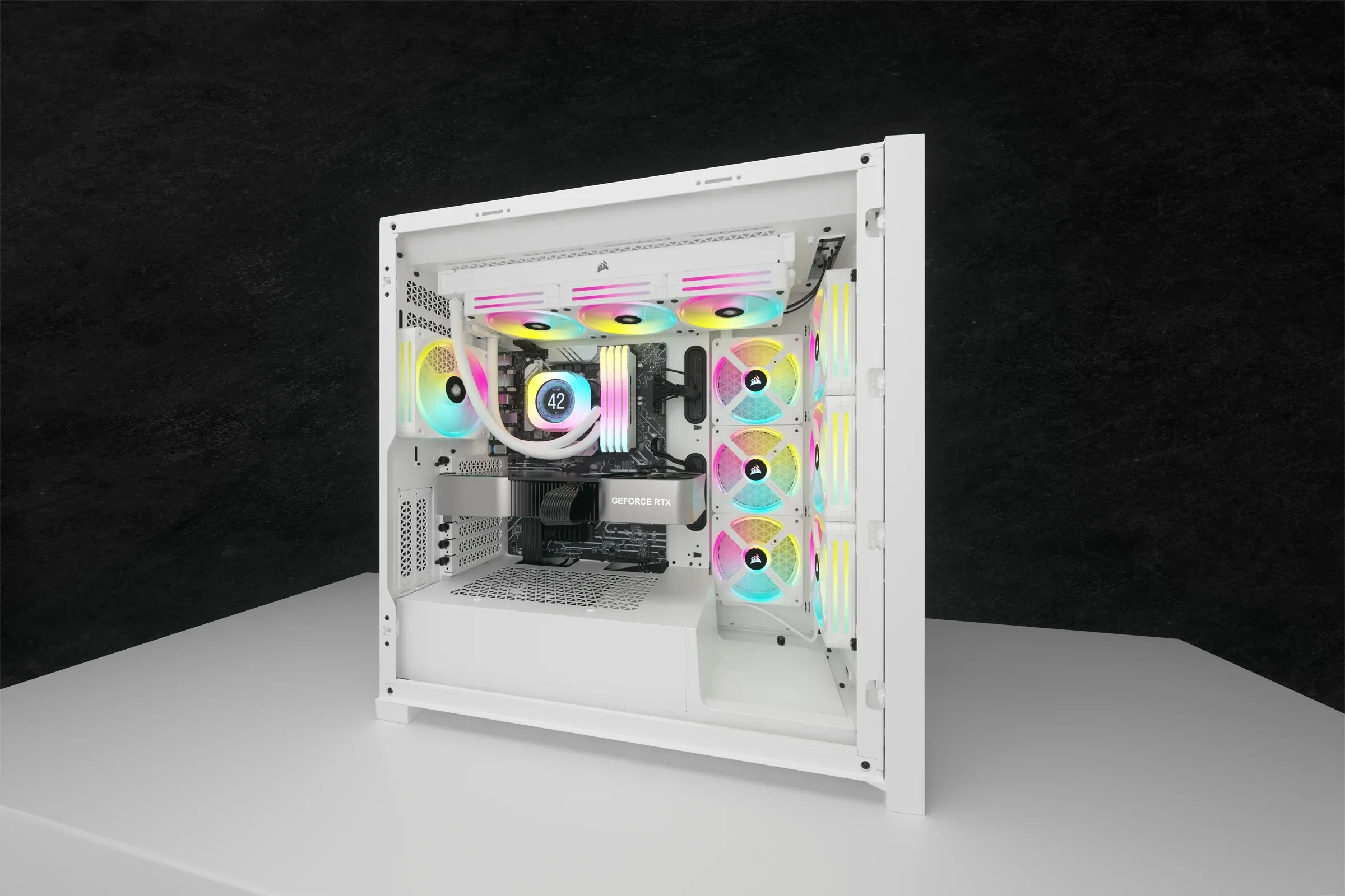 Corsair iCUE LINK AIO LCD Screen Module, white