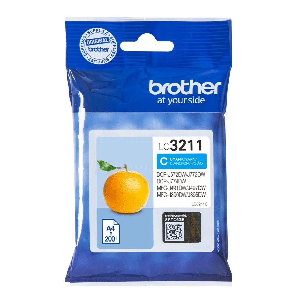 Brother  D00HAJ001 -mustekasetti, Syaani