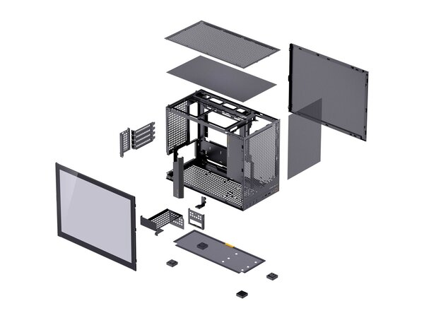 Jonsbo D32 PRO Tempered Glass Mini Tower Black