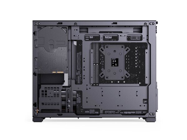 Jonsbo D32 PRO micro-ATX chassi med f&ouml;nster, svart