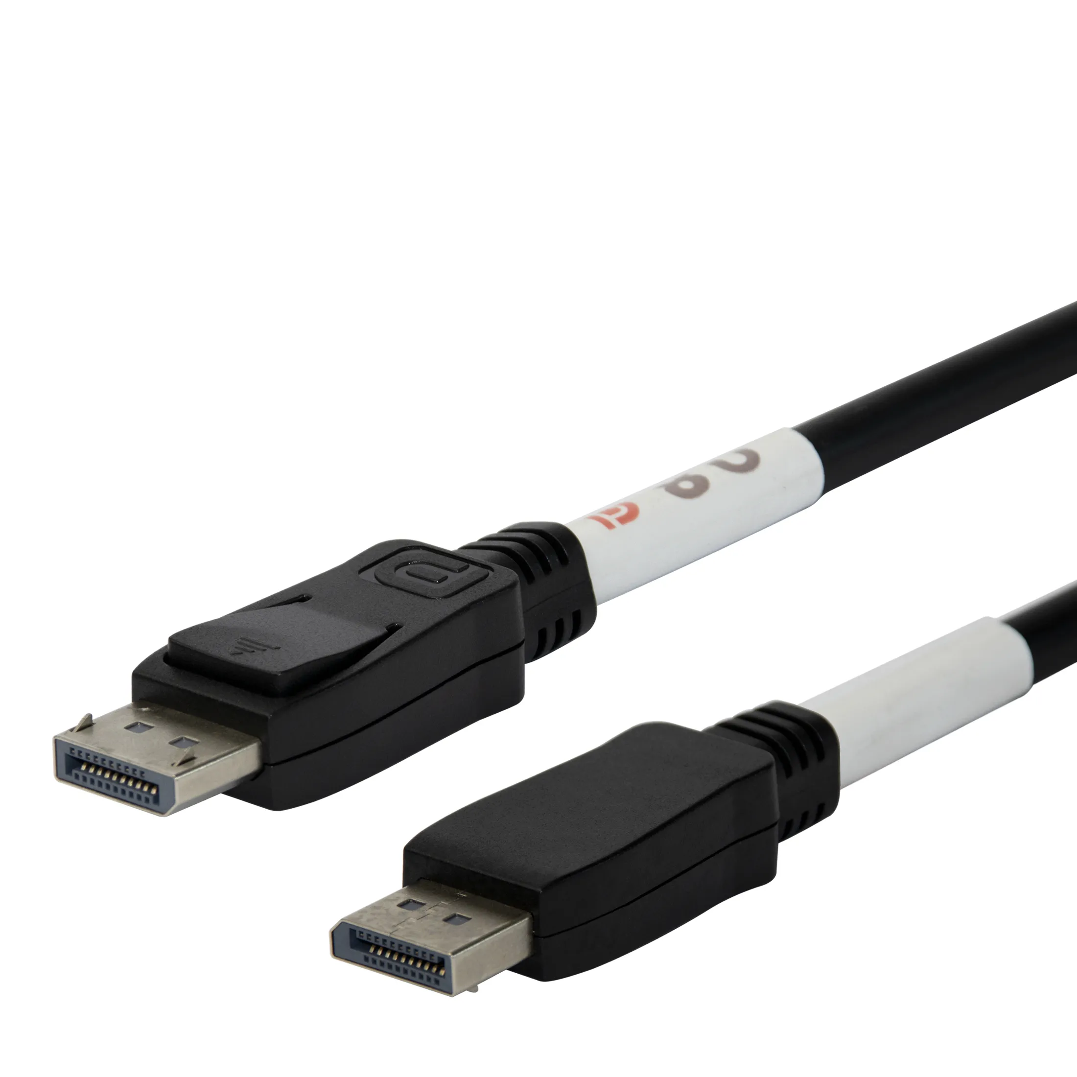 Deltaco  DisplayPort – DisplayPort 2,1 -kaapeli, 0,5m, Musta