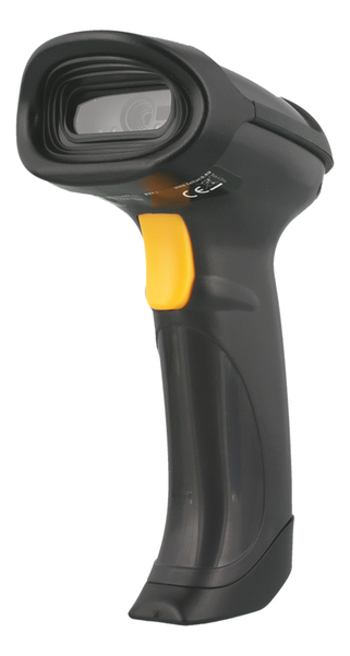 DELTACO Handh&aring;llen streckkodsl&auml;sare, 1D och 2D-koder, CCD, USB, IP65,