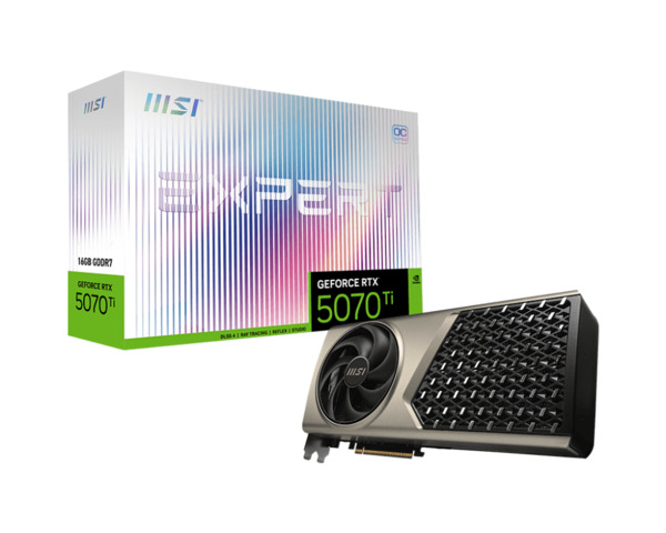 GK MSI GeForce RTX5070Ti 16GB EXPERT OC