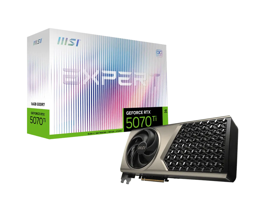GK MSI GeForce RTX5070Ti 16GB EXPERT OC