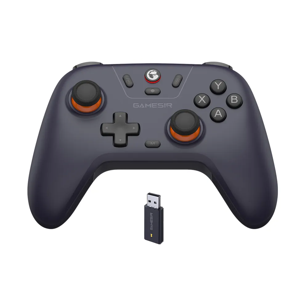 GameSir Nova Lite Multiplatform Gamepad - tr&aring;dl&ouml;s controller, lila (Hall-Effect Sticks)