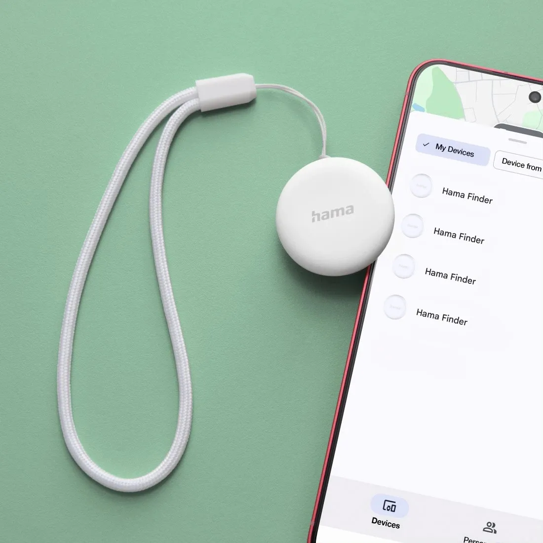 HAMA Item finder Android &quot;Find My&quot; App Bluetooth 1 pcs White