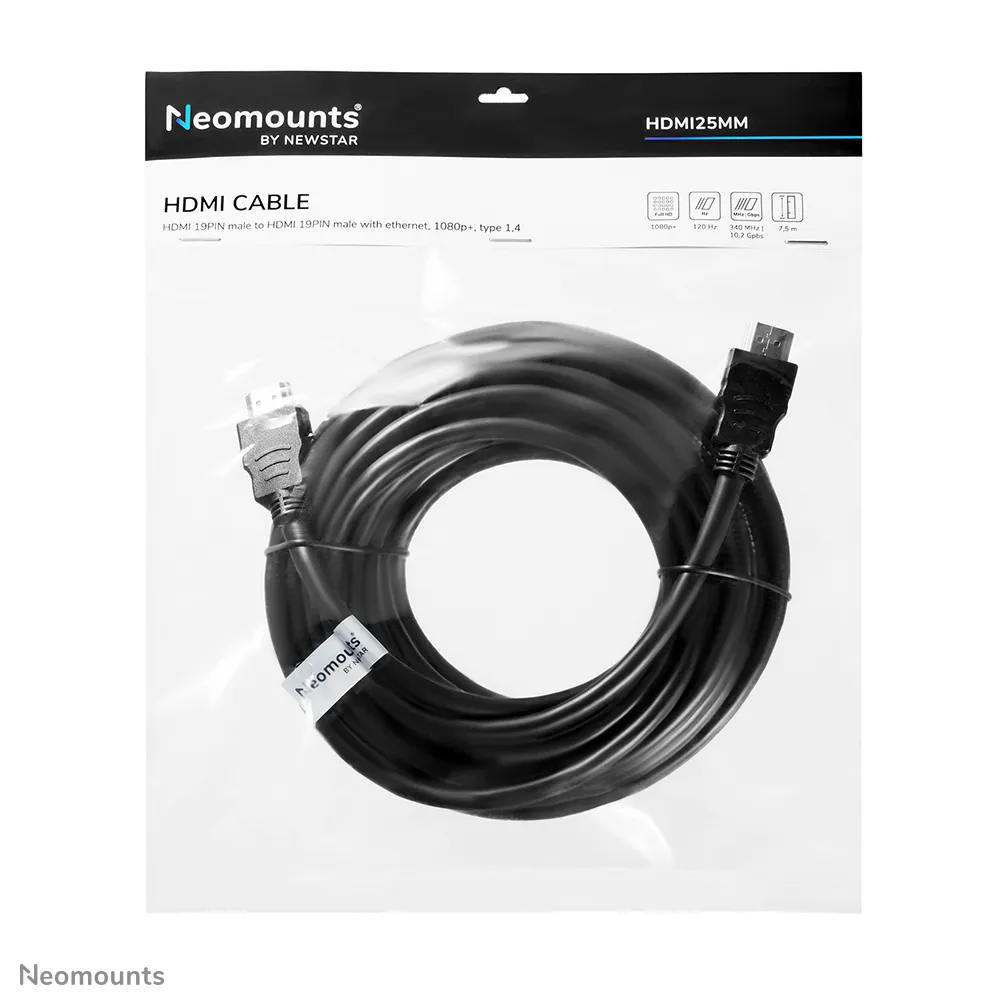 Newstar HDMI &ndash; HDMI 1.3 - cable, 7.5 m, Black