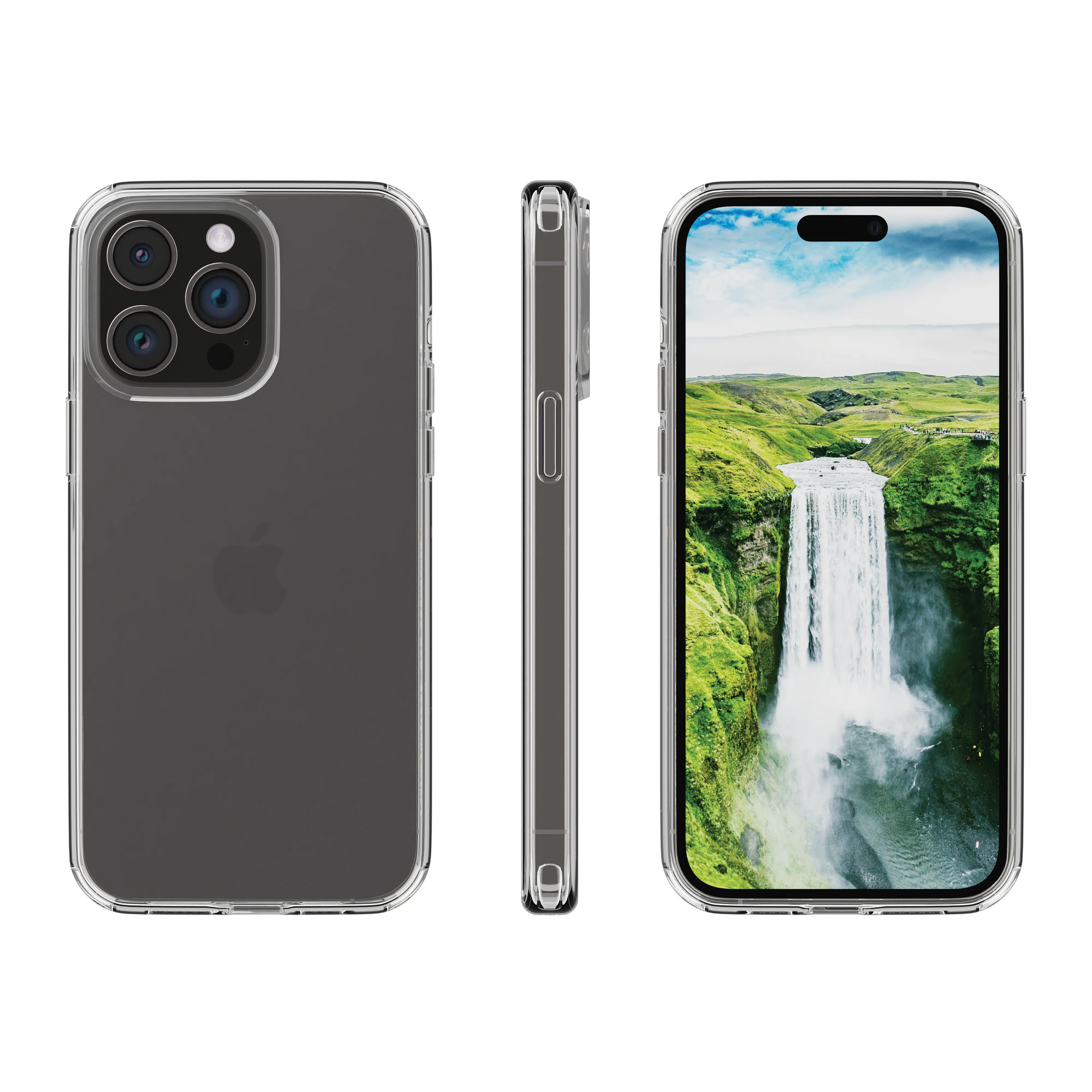 Dbramante1928 Iceland Ultra D3O, iPhone 15 Pro -suojakuori, L&auml;pin&auml;kyv&auml;