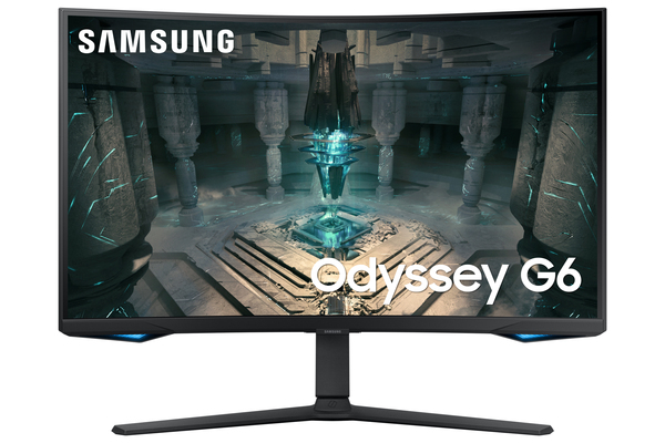 Samsung 32&quot; Odyssey G6 S32BG650 QHD, VA -kaareva pelin&auml;ytt&ouml;