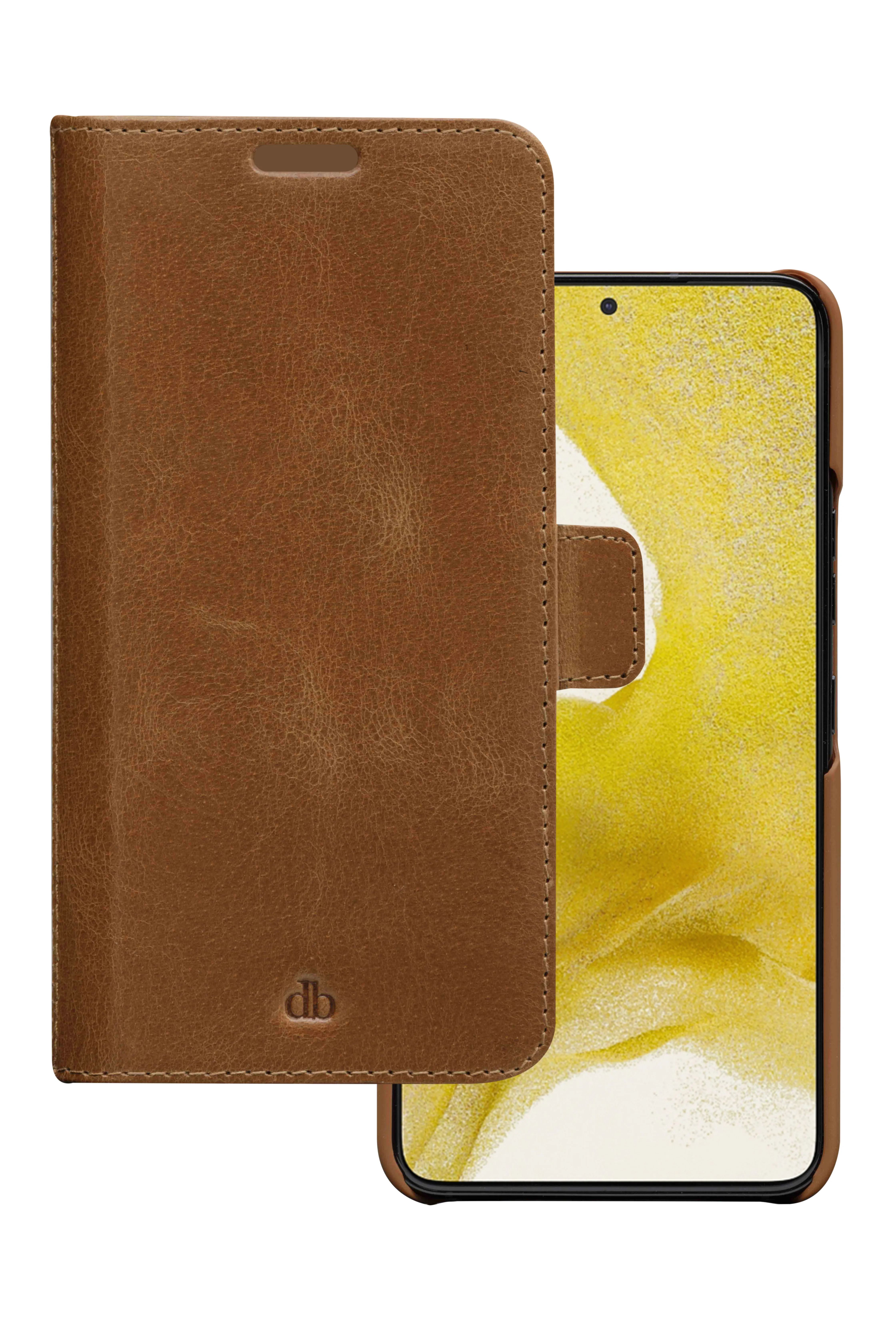 Dbramante1928 Lynge, Galaxy S22 -lompakkokotelo, Ruskea