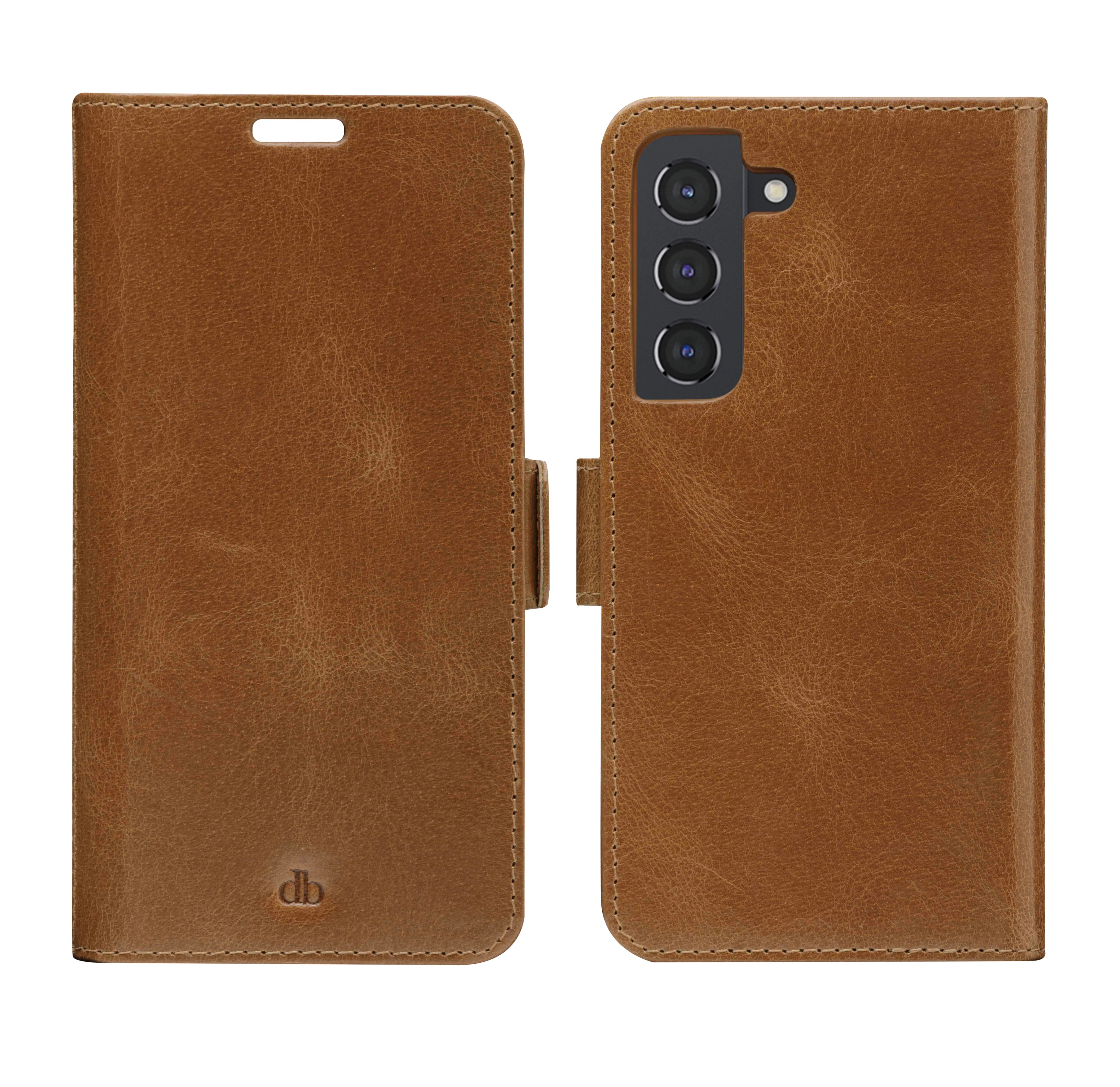 Dbramante1928 Lynge, Galaxy S22 -lompakkokotelo, Ruskea