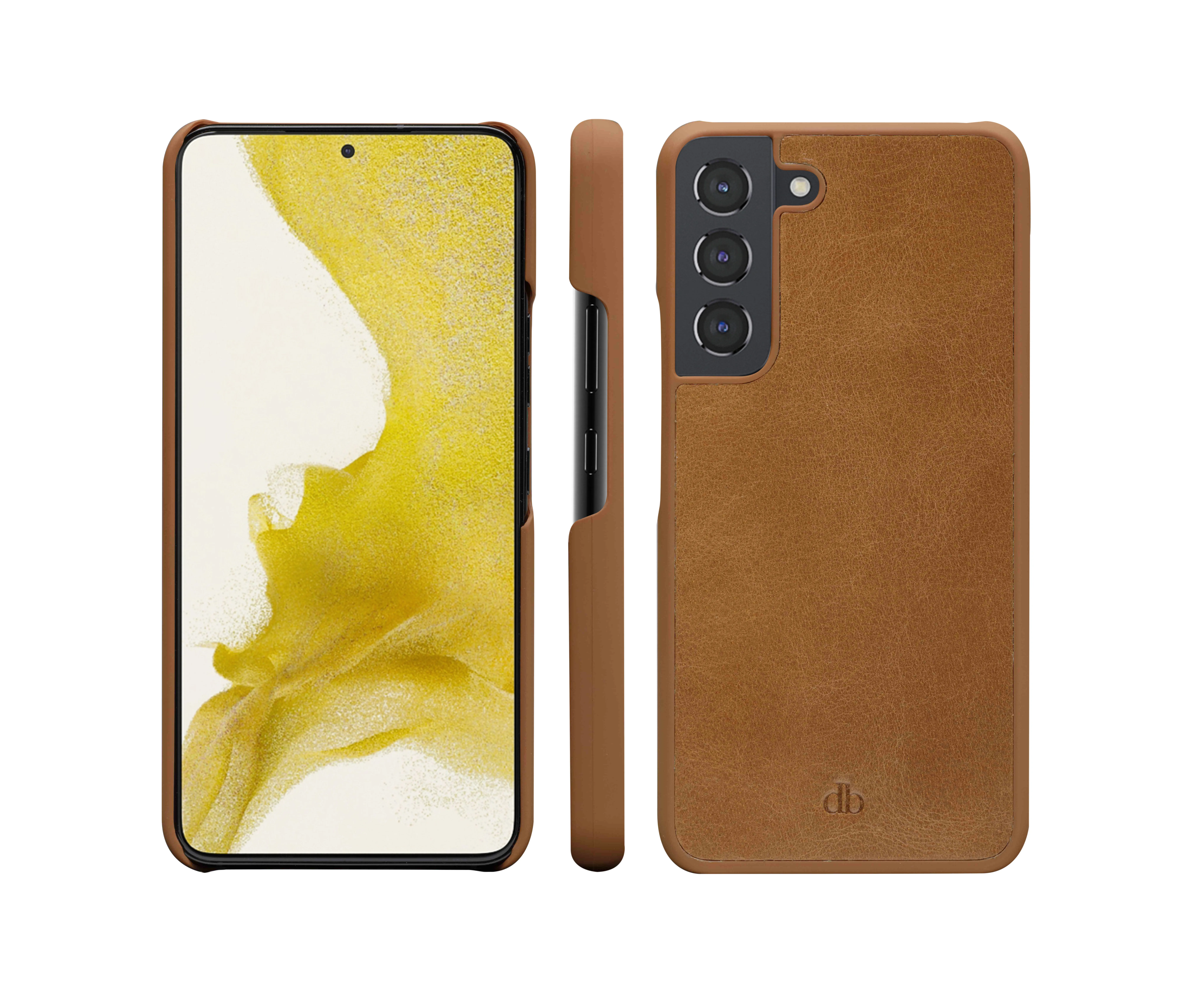 Dbramante1928 Lynge, Galaxy S22 -lompakkokotelo, Ruskea