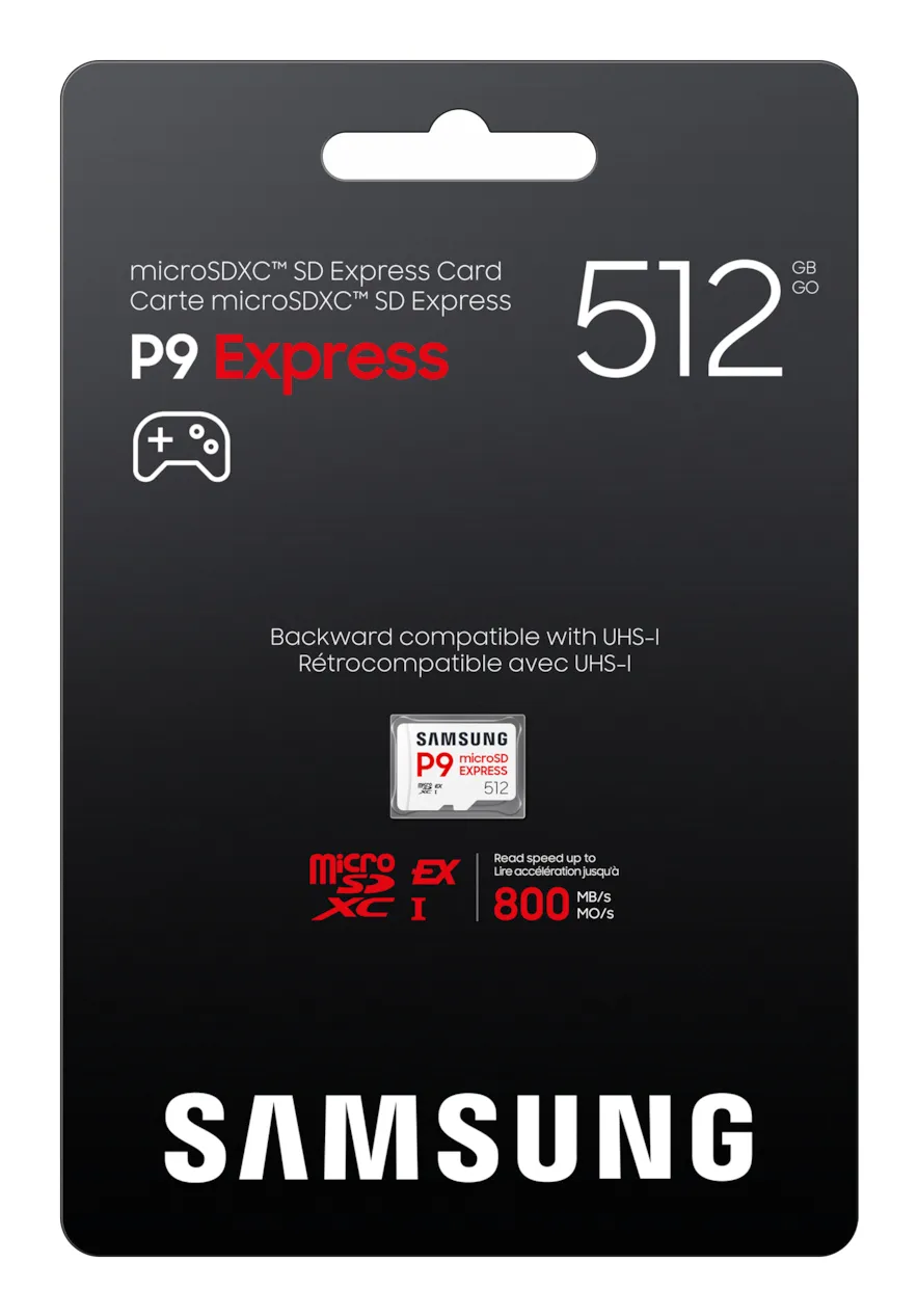 Samsung 512 GB MicroSDXC Express UHS-I U3 V30 A1 kort, vit