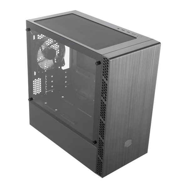 Cooler Master MB400L - Minitower chassi, f&ouml;nster, Svart