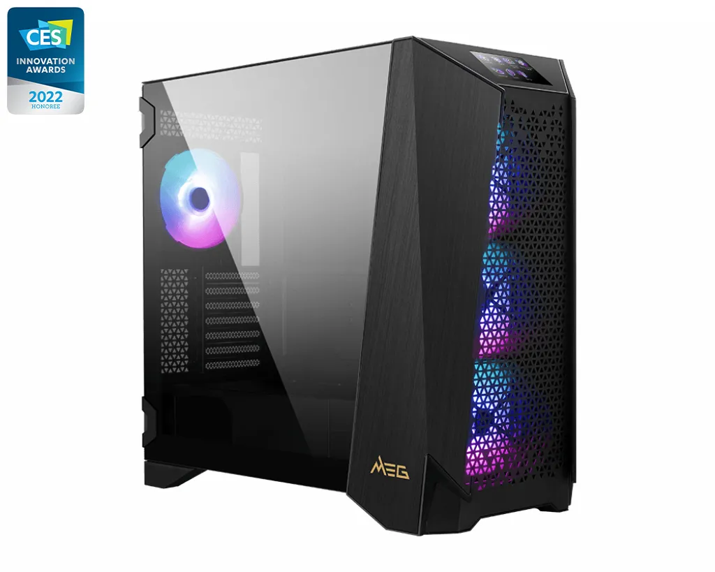 MSI MEG PROSPECT 700R - Mid Tower case, window, Black