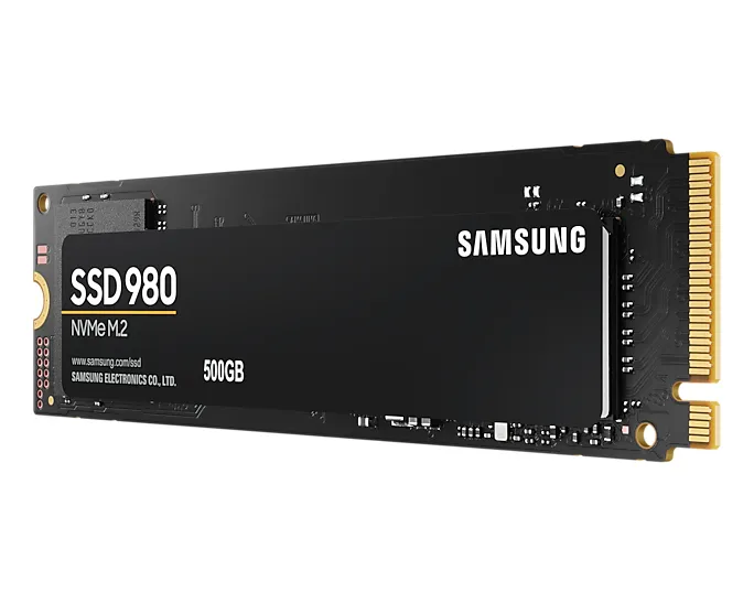 Samsung 980 500 Gt, PCIe 3.0, M.2 -SSD-levy