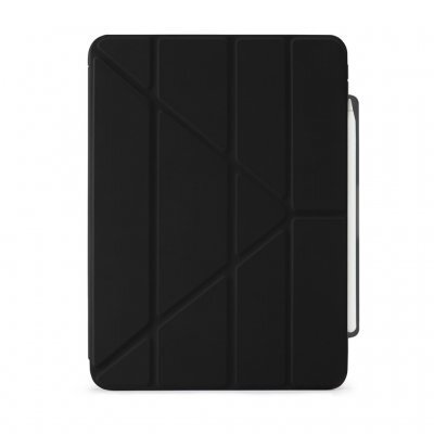 Pipetto iPad Pro 11 (2024) Origami No3 -kyn&auml;kotelo, musta