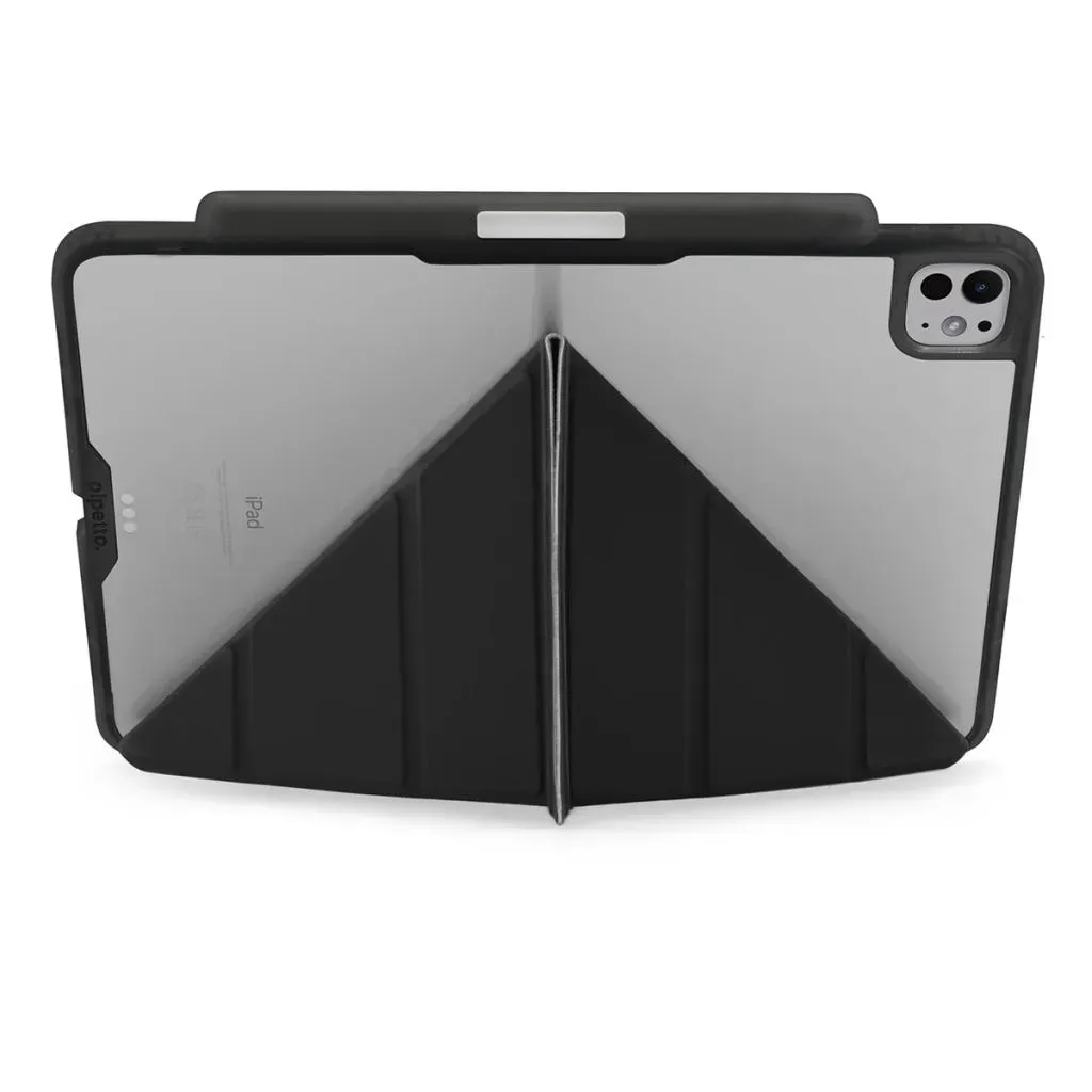 Pipetto iPad Pro 13 (2024) Origami No3 Pencil - case, black