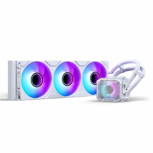 Phanteks Glacier One 360M25 G2 DRGB AIO - liquid cooler, white