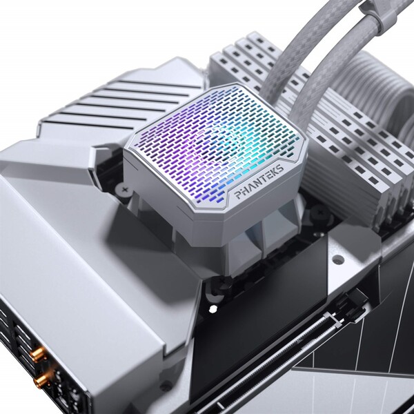 Phanteks Glacier One 360M25 G2 DRGB AIO - liquid cooler, white