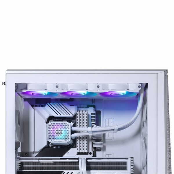 Phanteks Glacier One 360M25 G2 DRGB AIO - liquid cooler, white