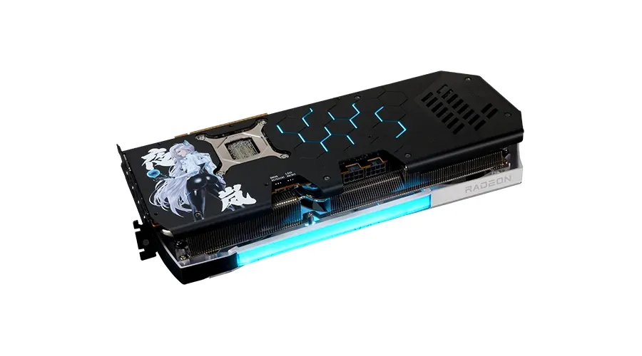 PowerColor Radeon RX 9070 XT Hellhound Reva Edition OC 16 GB grafikkort