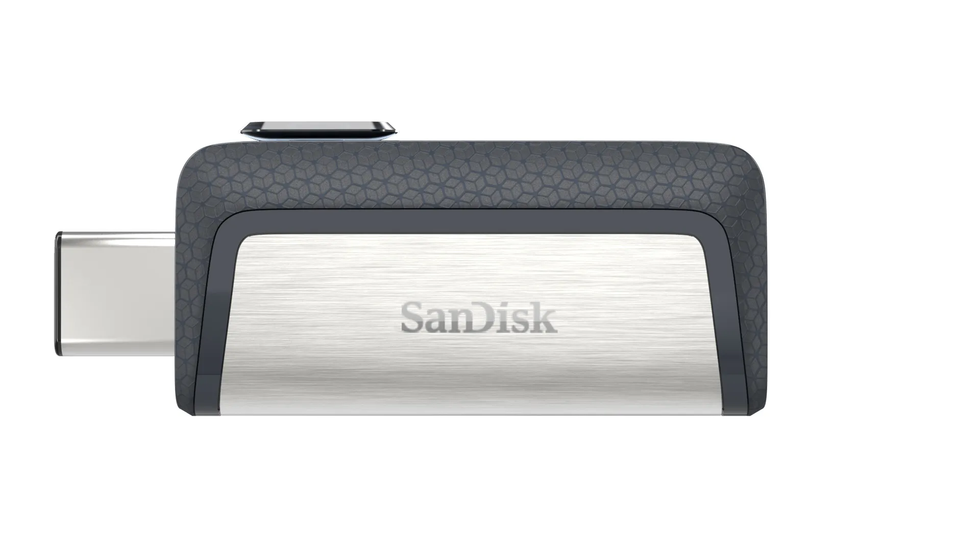 SanDisk 32 Gt Ultra Dual Drive USB-C -muistitikku, Musta/Hopea