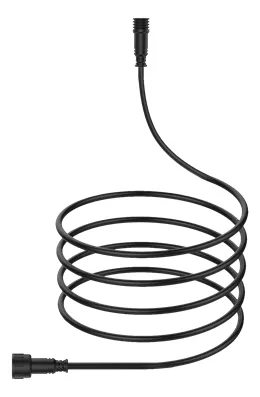 Outdoor lightning cable extension for garden light and decklight