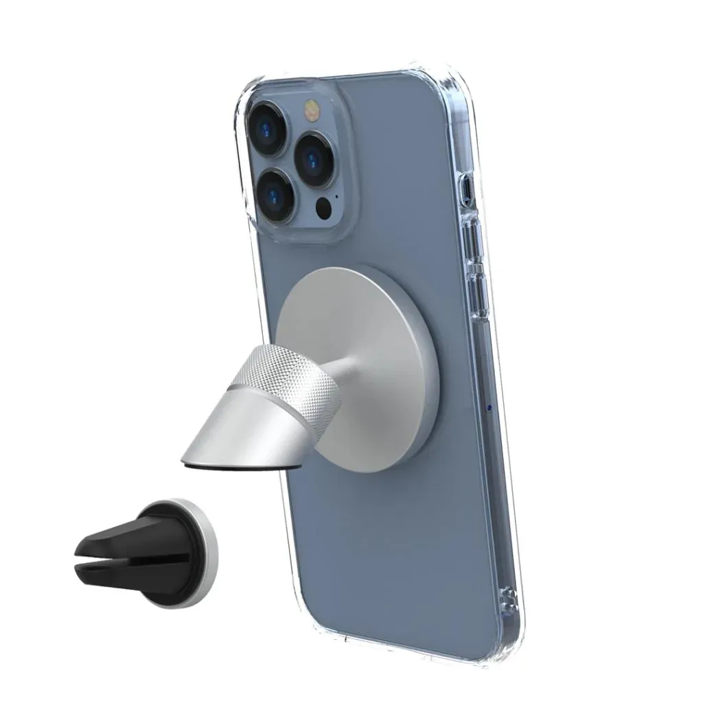 Just Mobile AluDisc Go - Omni-Directional Magnetic Aluminum Car Mount