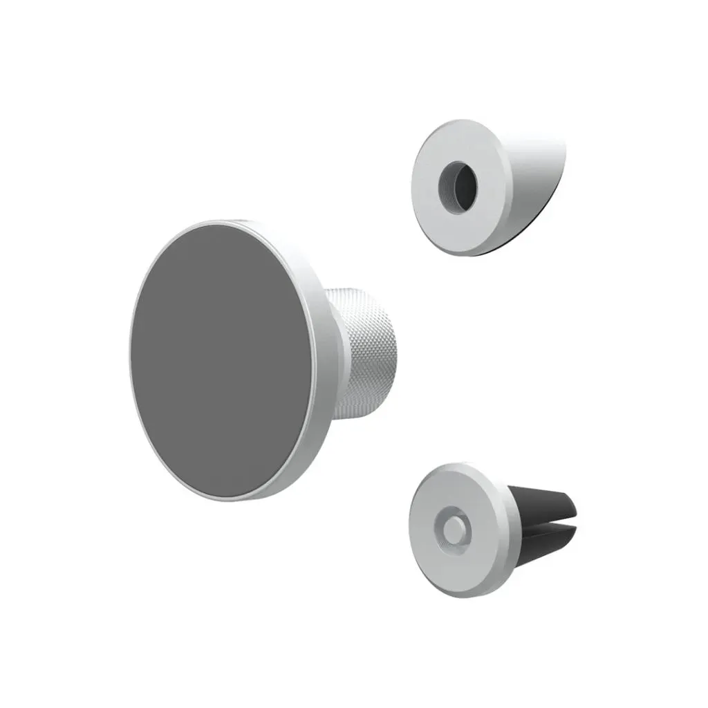 Just Mobile AluDisc Go - Omni-Directional Magnetic Aluminum Car Mount