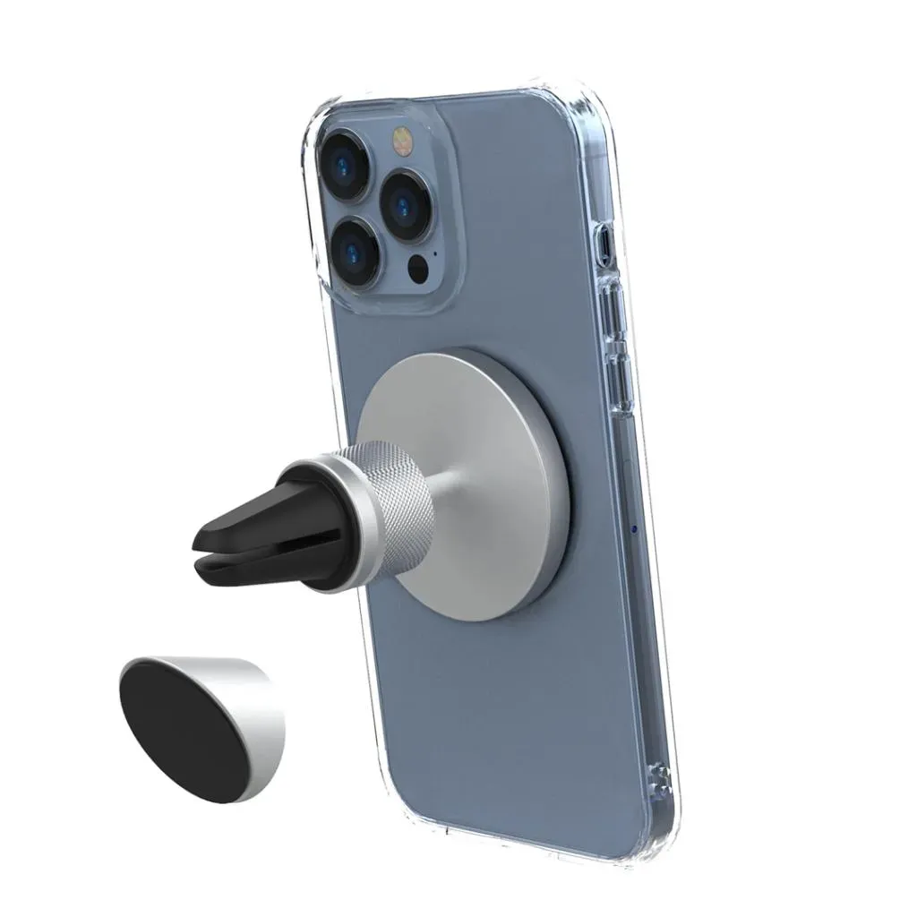 Just Mobile AluDisc Go - Omni-Directional Magnetic Aluminum Car Mount