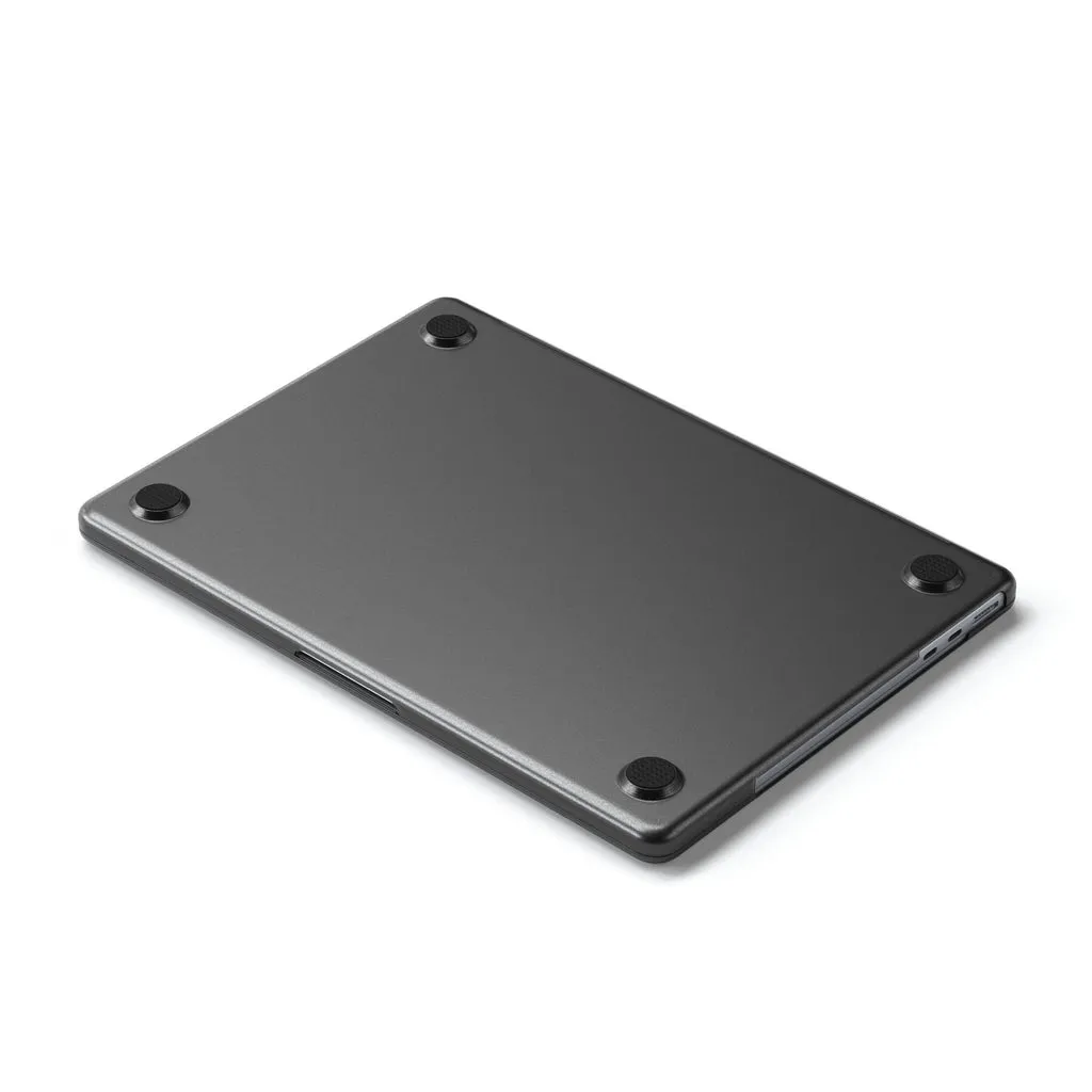 Satechi Eco Hardshell Case för MacBook Air M2 - Perfekta skyddet för din MacBook Air M2 - Mörk transparent