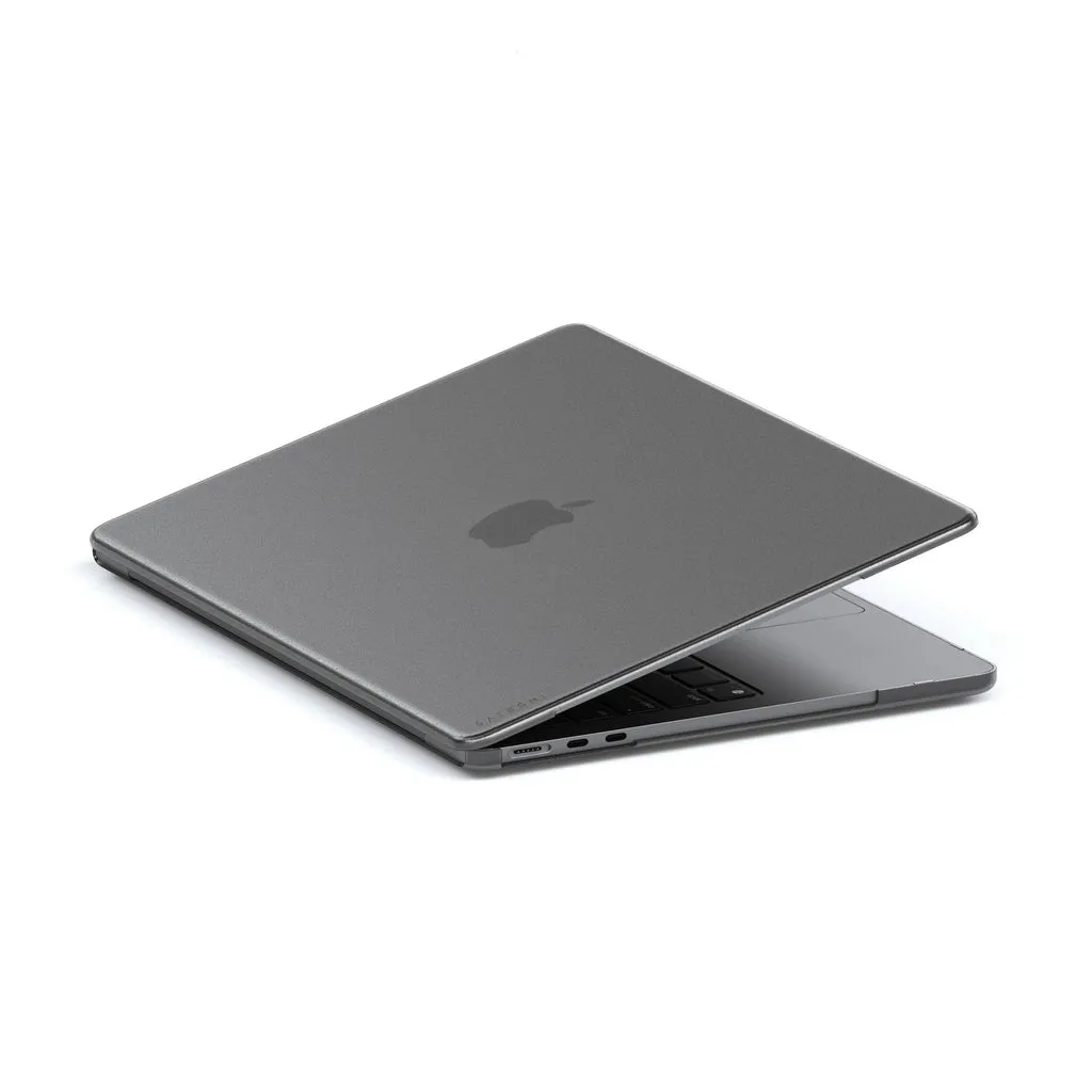 Satechi Eco Hardshell Case f&ouml;r MacBook Air M2 - Perfekta skyddet f&ouml;r din MacBook Air M2 - M&ouml;rk transparent