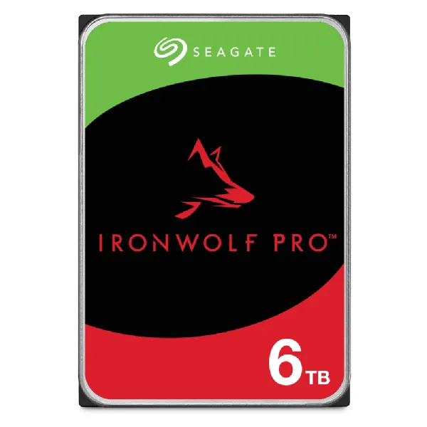 Seagate IronWolf Pro 3.5", 6TB, 7200 RPM, 256 MB, 550 WRL - hard drive (NAS)