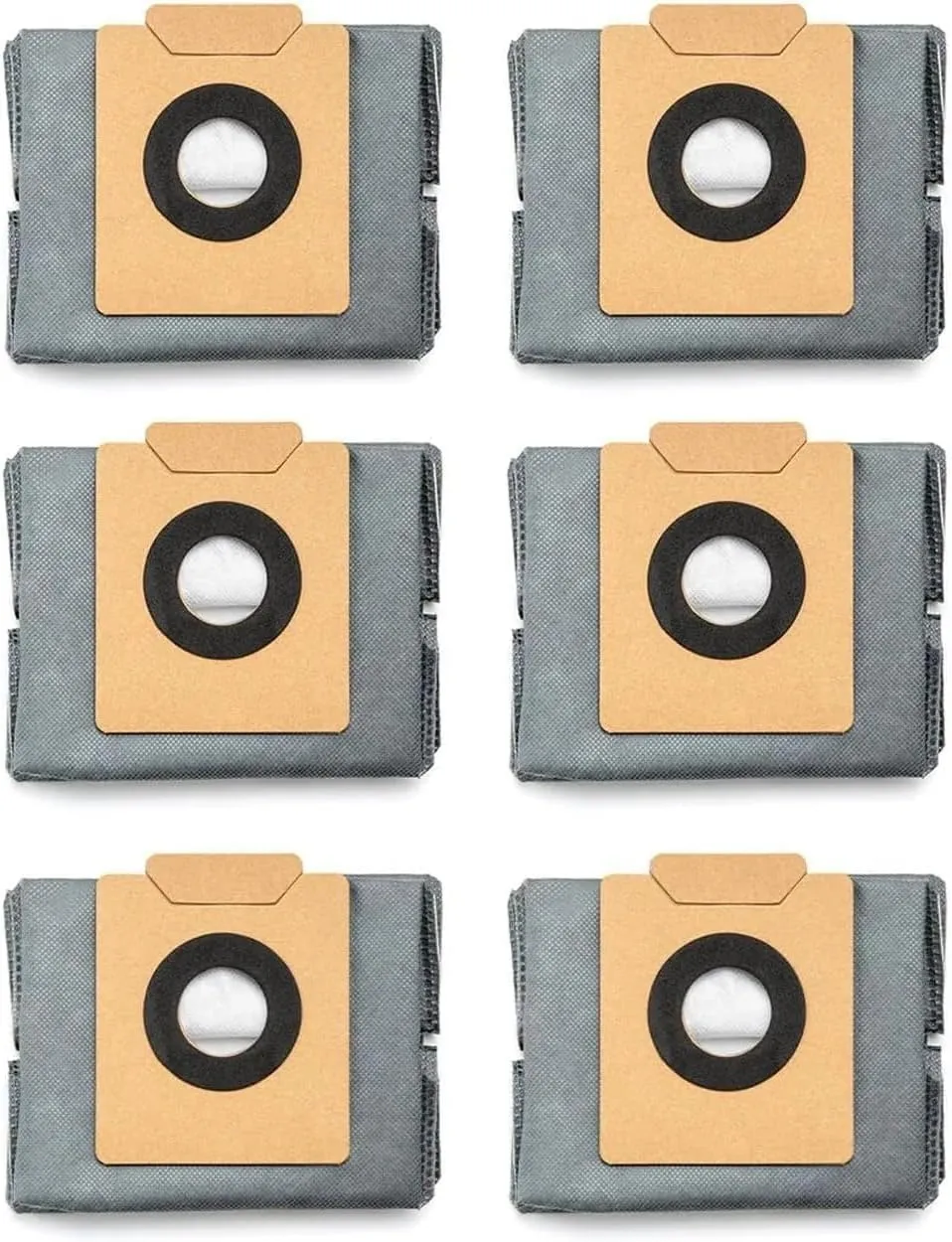 Eufy C10 / C20 / Omni C20 Antibakteeriset kertak&auml;ytt&ouml;iset p&ouml;lypussit (6 kappaletta)