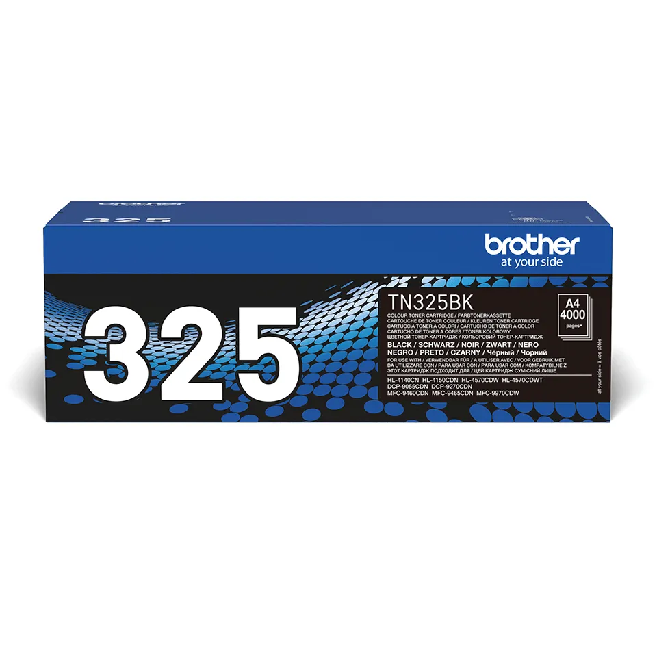 Brother TN325BK XL toner cartridge, Black