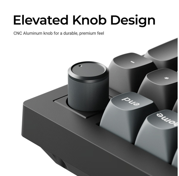 Keychron V5 Ultra 8K 96% Wireless Mechanical Gaming Keyboard, Keychron Silk POM Brown, Black