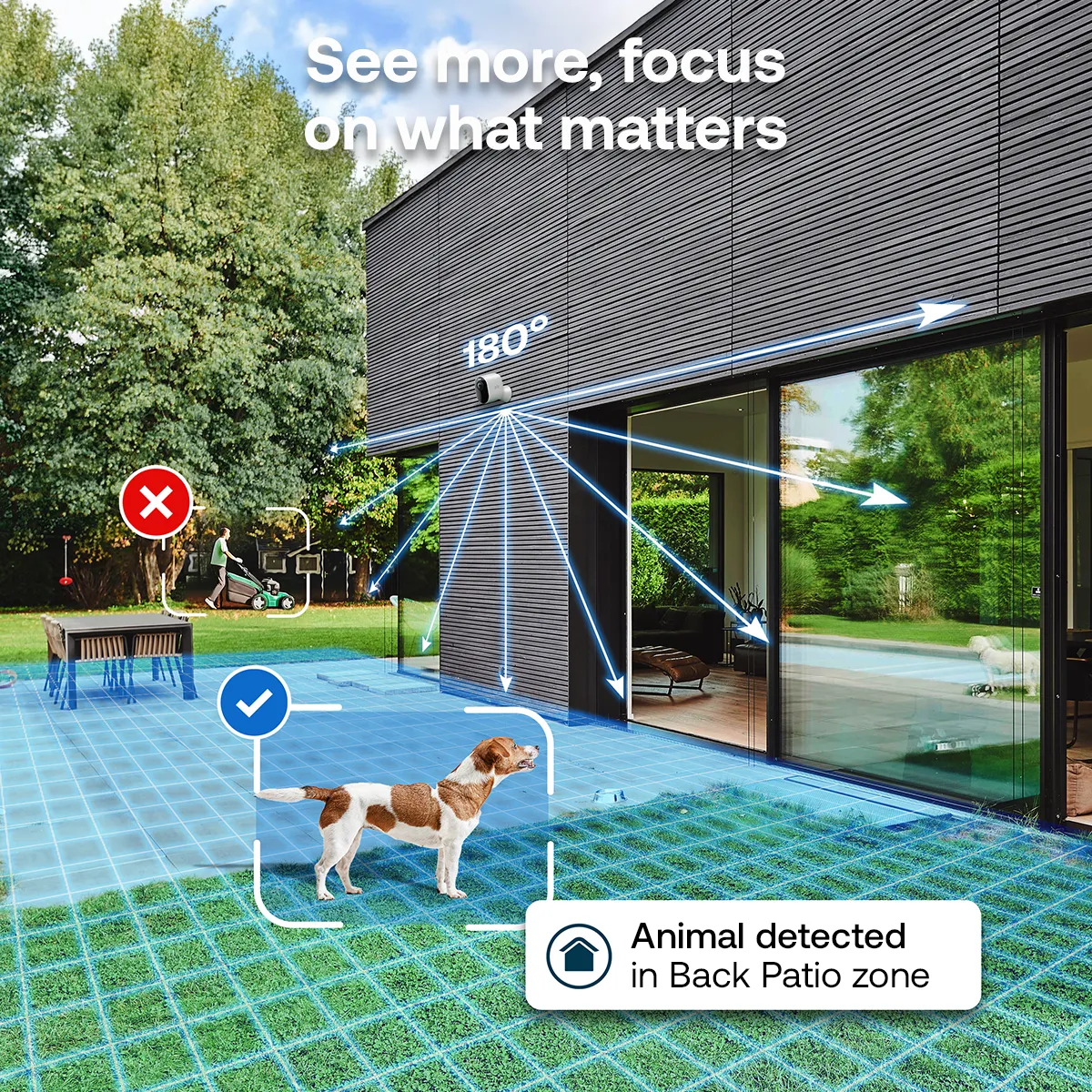 Arlo VMS5440 - Kamerasarja - wireless - 4 kamera/kamerat - musta